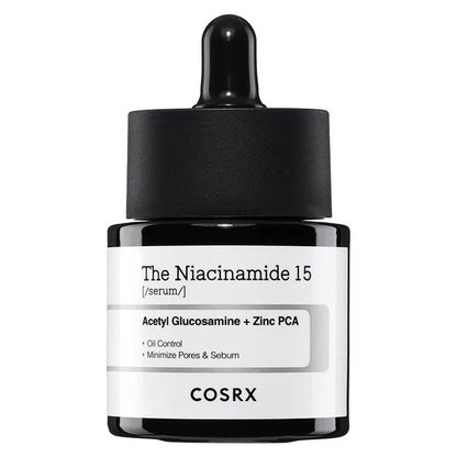 COSRX Niacinamide 15 Serum – oil control &amp; pore minimizing serum for clearer skin. Infused with Zinc PCA &amp; Acetyl Glucosamine.